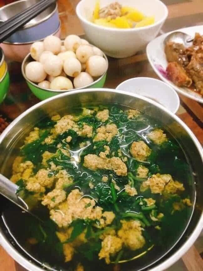 Canh cua cà của mẹ