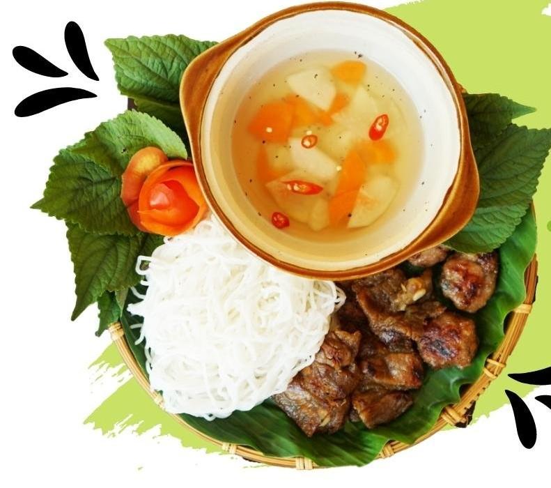 Bún chả Hà Nội độc nhất