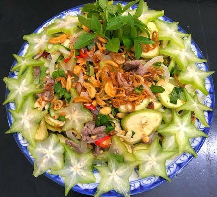 Gỏi bò khế xanh