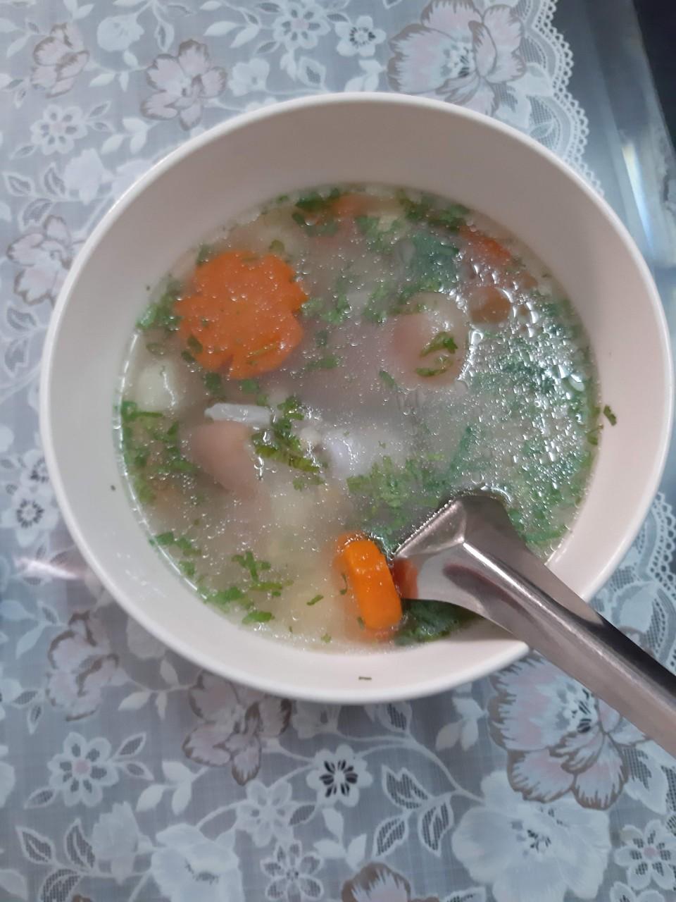 Canh súp giò heo