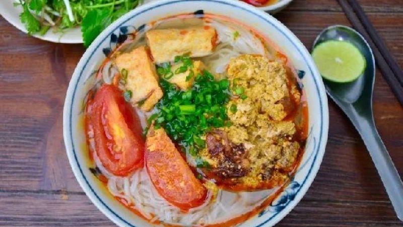 Bún riêu cua đồng thanh mát