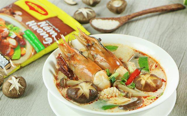 Canh chua Tom Yum.