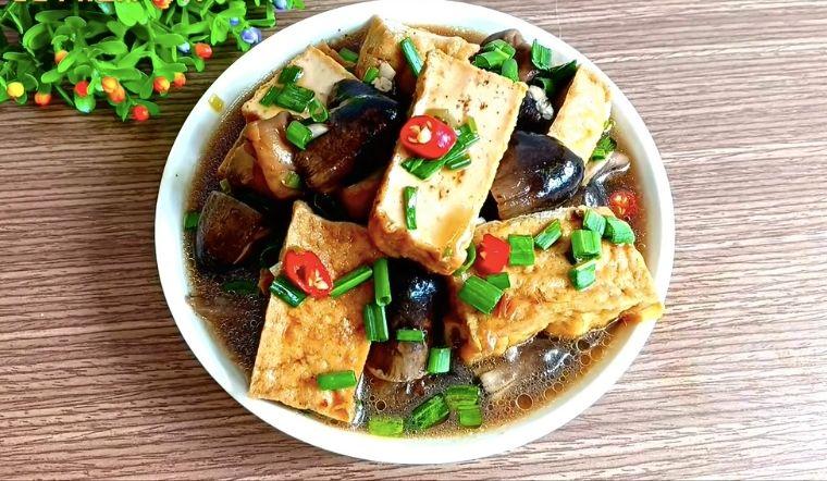 Nấm rơm kho dầu hào 