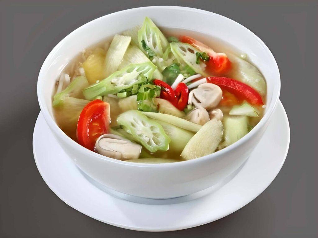 Canh chua chay nấm