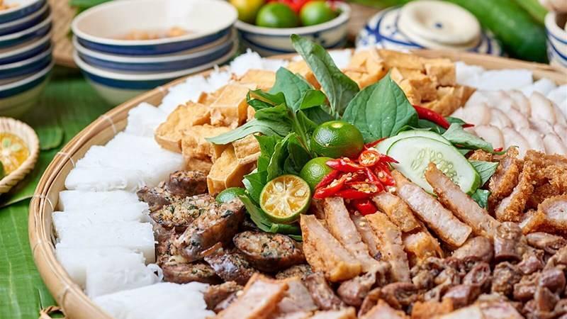 Bún đậu mắm tôm Hà Nội 