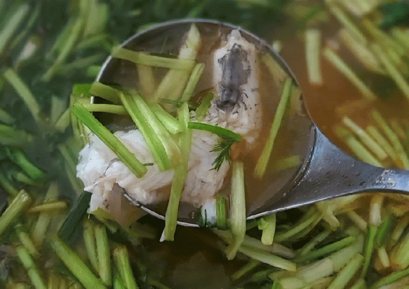 Canh cá khoai