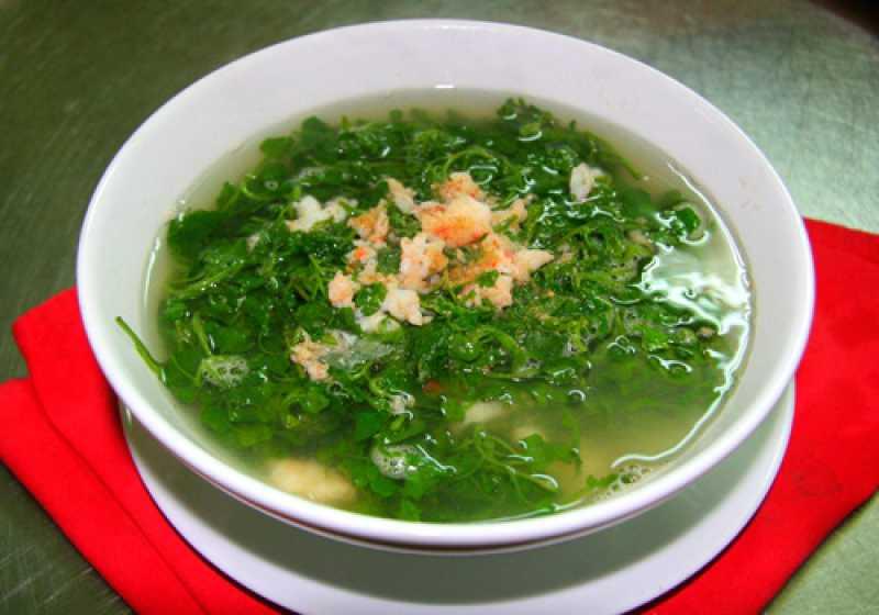 Canh cải xoong