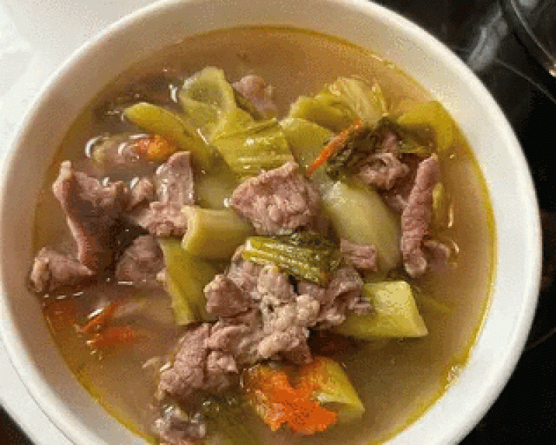 Canh dưa bò