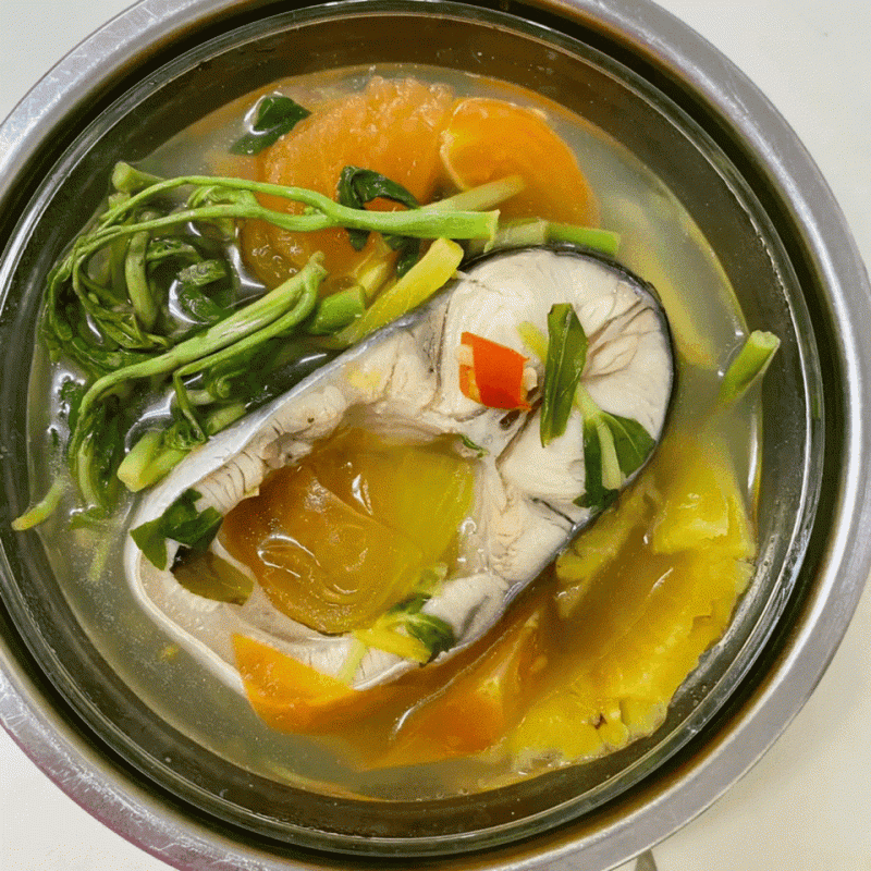 Canh chua cá hú