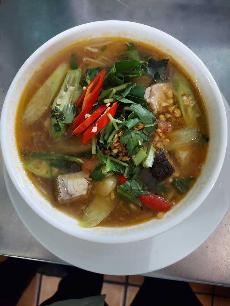 Canh chua cá bớp