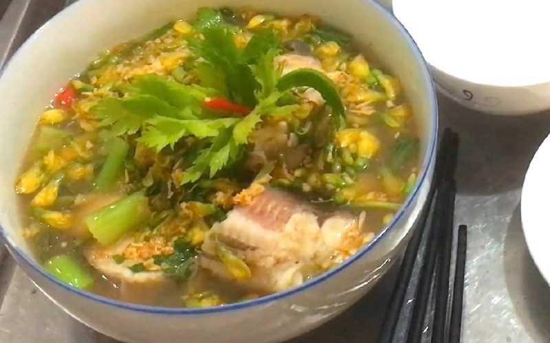 Cá lăng nấu canh chua