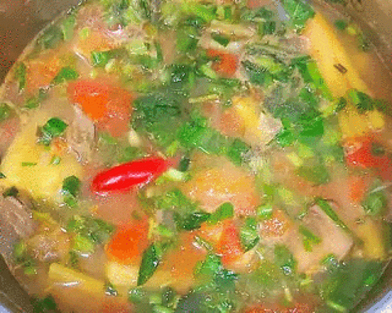 Canh chua hàu