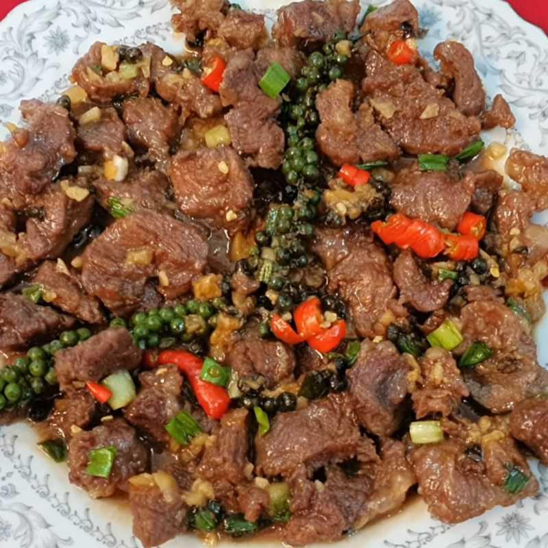 Bò kho tiêu xanh