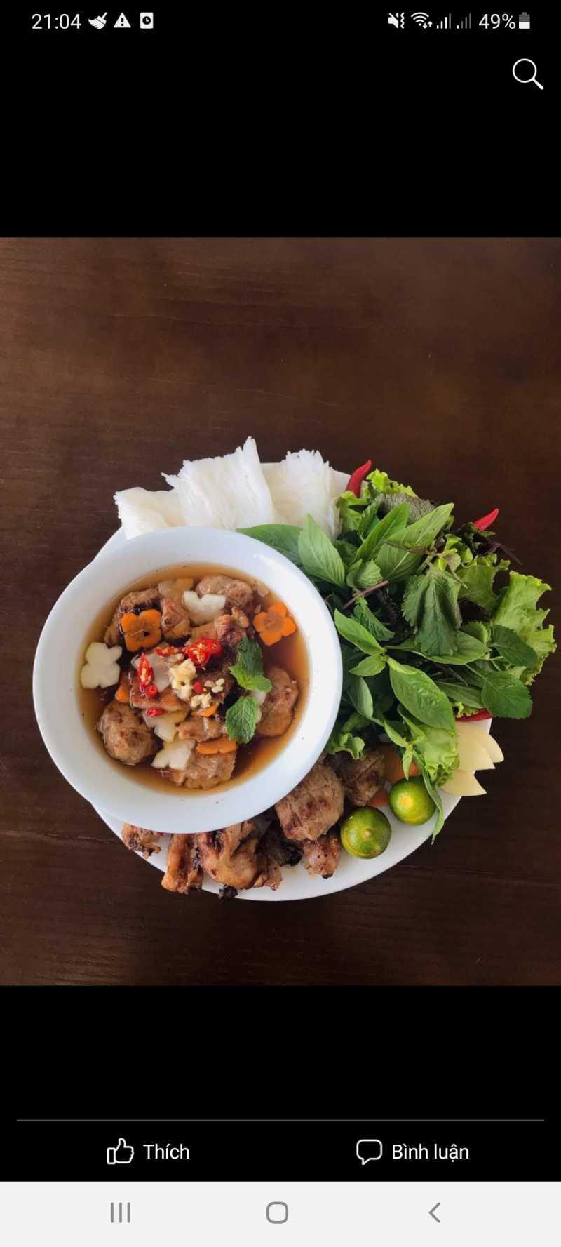 Bún chả