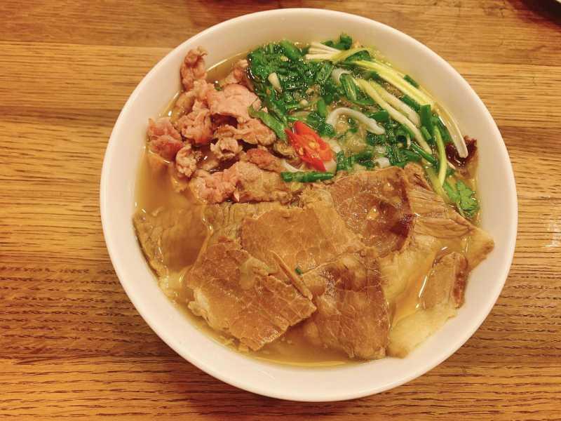 Phở gầu bò