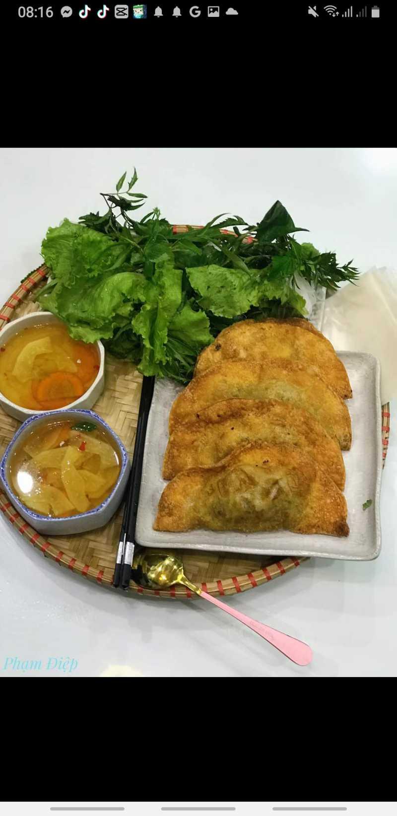 Bánh gối nhân thịt