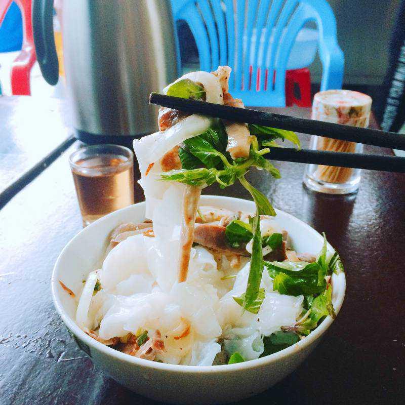 Bánh ướt lòng gà