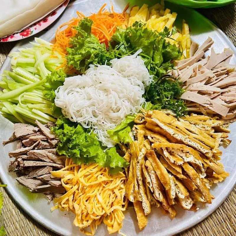 Phở cuốn thập cẩm 