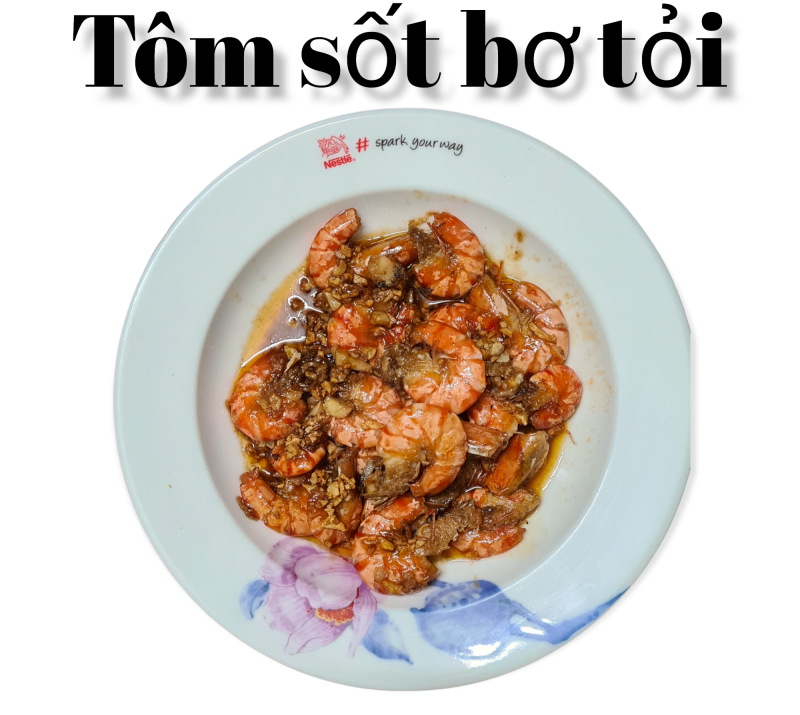 Tôm sốt bơ tỏi 