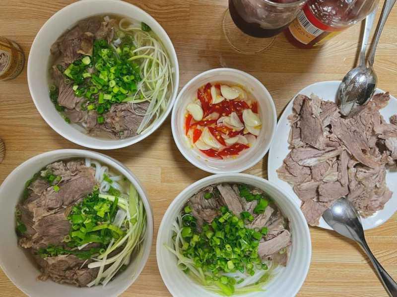 Phở bò Hà Nội yêu thương