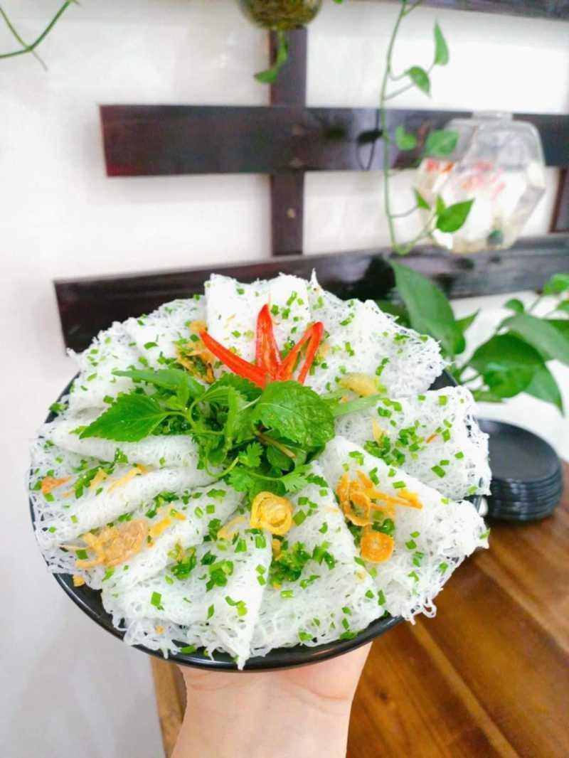 Bánh hỏi rau thơm 