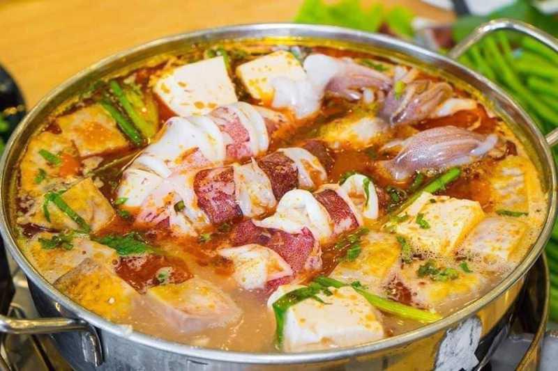 Lẩu bò riêu cua